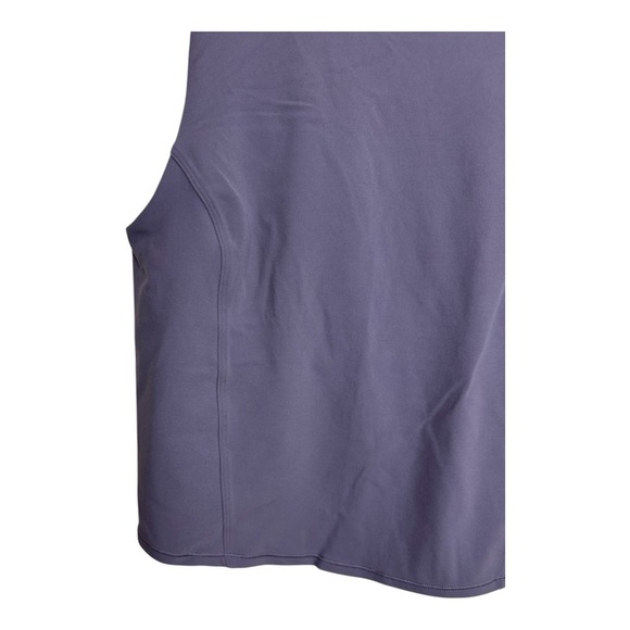 Lululemon Workout Cropped Tank Top Sleeveless Athletic Purple Size 8 - Picture 6 of 9